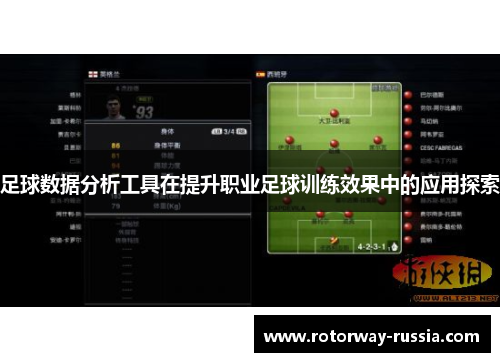 足球数据分析工具在提升职业足球训练效果中的应用探索
